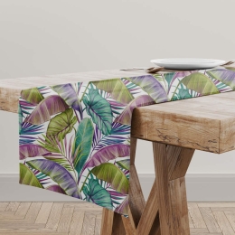 Borea Τραπεζομάντηλο Tropical 140 x 260 cm Μωβ