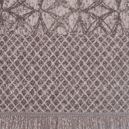 Borea Ριχτάρι Σενίλ Πολυθρόνας Elin 180 x 180 cm Μπεζ