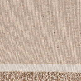 Borea Ριχτάρι Βαμβακερό Τριθέσιο Basic 180 x 280 cm Καφέ