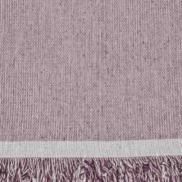 Borea Ριχτάρι Βαμβακερό Τριθέσιο Basic 180 x 280 cm Μωβ
