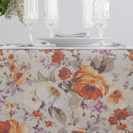 Borea Τραπεζομάντηλο Ashley Μουσταρδί 140 x 180 cm Μουσταρδί