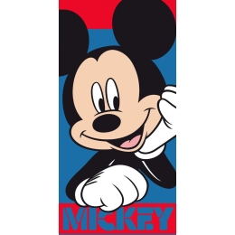 Borea Πετσέτα Θαλάσσης Microfiber Hello Mickey 70 x 140 cm Μπλε
