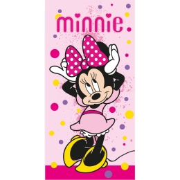 Borea Πετσέτα Θαλάσσης Microfiber Minnie Mouse 70 x 140 cm Ροζ