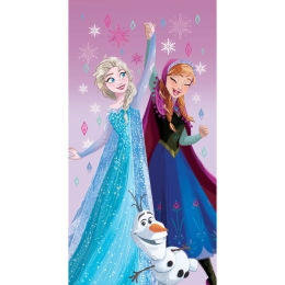 Borea Πετσέτα Θαλάσσης Microfiber Frozen 70 x 140 cm Λιλά