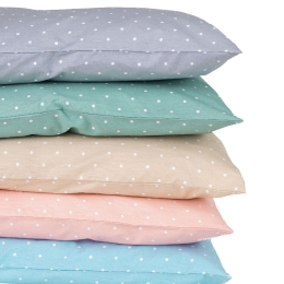 Borea Σεντόνι Mix & Match Πουά Μονό 160 x 240 cm Βεραμάν