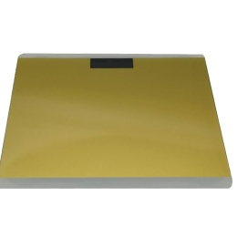 TnS Ψηφιακή Ζυγαριά Γυάλινη180KG Max 26x26 cm Χρυσό