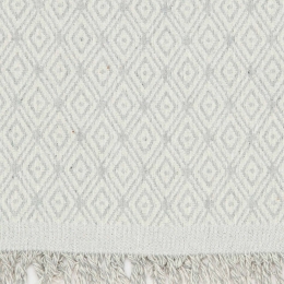 Borea Ριχτάρι Βαμβακερό Διθέσιο Ikat 180 x 250 cm Γκρι