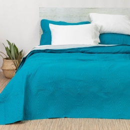 Borea Κουβερλί Premium Μονό 160 x 240 cm Μαύρο-Εκρού