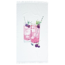 Borea Πετσέτα Παρεό Cocktail 90 x 160 cm Εκρού