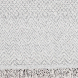 Borea Ριχτάρι Βαμβακερό Τριθέσιο Tribal 180 x 300 cm Γκρι
