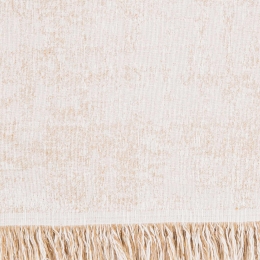 Borea Ριχτάρι Βαμβακερό Πολυθρόνας Blizzard 180 x 180 cm Μπεζ