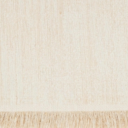 Borea Ριχτάρι Βαμβακερό Πολυθρόνας Ammos 180 x 180 cm Εκρού