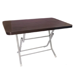 Bonsai Home Τραπέζι Σπαστό PP 80x80x72 Γκρι