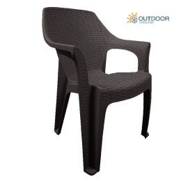 Bonsai Home Καρέκλα Propy PP 59x58x81εκ Καφέ Σκούρο