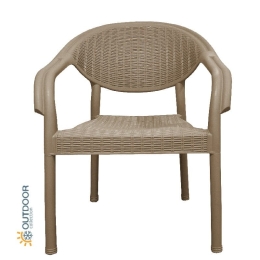 Bonsai Home Πολυθρόνα Premium Plus PP 58x56x84εκ Μπεζ