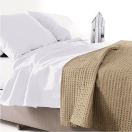 Ariete Casa Κουβέρτα Πικέ Υπέρδιπλη 220x250 - Μπεζ
