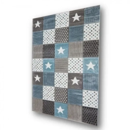 Eco-Carpet Παιδικό Χαλί 160x230 - Elite Line Μπλε