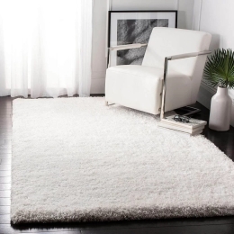 Bonsai Home Χαλί Shaggy Προβατάκι 40x145 - Sherpa Εκρού