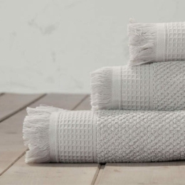 Nima Home Πετσέτα Σώματος 90x150 - Dorinda Ανοιχτό Γκρι