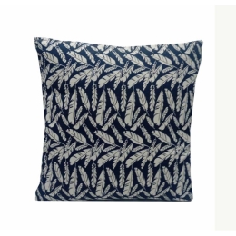 Vekrakis Μαξιλάρι Φιγούρας με Γέμιση 45×45εκ Polycotton Feather Μπλε