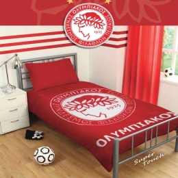 Ariete Casa Κουβέρτα Βελουτέ Ολυμπιακός FC 160 x 220 cm