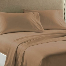 Ariete Casa Σεντόνι Βαμβακερό Kinsg Size 240x260 Σοκολά