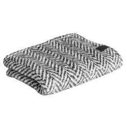 Amo la Casa Κουβέρτα Flannel Διπλή 200×250 – Ριγέ Γκρι