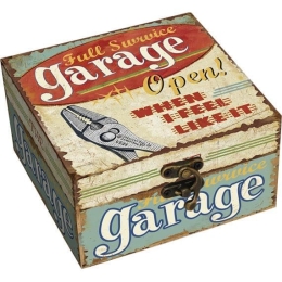 Διακοσμητικό Κουτί “Garage” 13Χ13Χ7