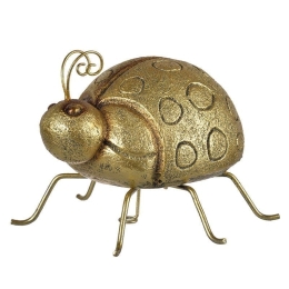 Artekko Διακοσμητικό Insect Μεταλλικό Χρυσό 15Χ16,50Χ12,50 cm