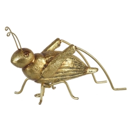 Artekko Διακοσμητικό Insect Μεταλλικό Χρυσό 15x6x10,5