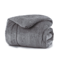 Borea Κουβερτοπάπλωμα Cozy Υπέρδιπλο 220 x 240 cm Γκρι
