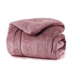 Borea Κουβερτοπάπλωμα Cozy Υπέρδιπλο 220 x 240 cm Ροζέ