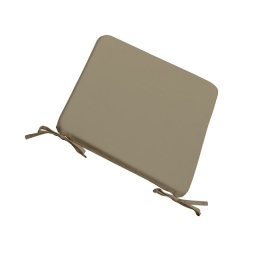 Stool μαξιλάρι μπεζ για κάθισμα 39x39x3 εκ