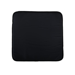 Caprice μαξιλάρι πολυθρόνας pu μαύρο 41x41x1 εκ
