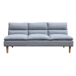 Dream καναπές κρεβάτι σε γκρι ανοιχτό χρώμα 180x89x84 εκ