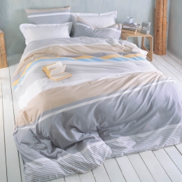 Jesse γκρι σετ σεντόνια ημίδιπλο flannel 160x260 εκ 