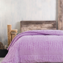 Croco κουβερτοπάπλωμα σε ροζ απόχρωση 220x240 εκ