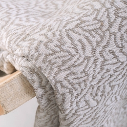 Tessy μπεζ ριχτάρι 180x280 εκ