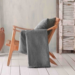 Kidal ριχτάρι γκρι σκούρο 180x240 εκ