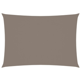 Πανί Σκίασης Ορθογώνιο Taupe 3,5 x 5 μ. από Ύφασμα Oxford