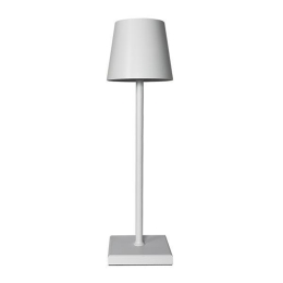 Πορτατίφ αφής επαναφορτιζόμενο led dimmable λευκό αλουμινίου 10x38 εκ