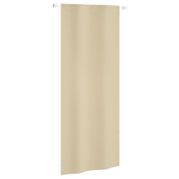 Διαχωριστικό Βεράντας Μπεζ 100 x 240 εκ. Ύφασμα Oxford