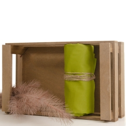 Madonna σετ σεντόνια μονόχρωμα μονά lime 160x260 εκ