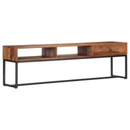 Έπιπλο τηλεόρασης από μασίφ ξύλο sheesham 160x30x45 εκ 