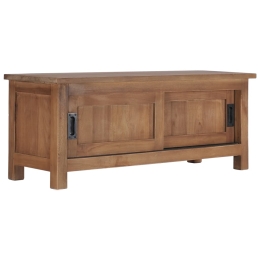Έπιπλο τηλεόρασης από μασίφ ξύλο teak 90x30x35 εκ