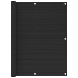 Διαχωριστικό Βεράντας Ανθρακί 120 x 500 εκ. από HDPE