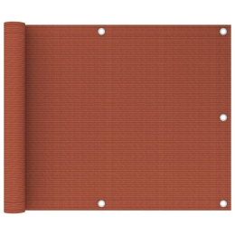 Διαχωριστικό Βεράντας Τερακότα 75 x 500 εκ. από HDPE