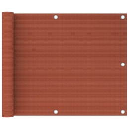 Διαχωριστικό Βεράντας Τερακότα 75 x 600 εκ. από HDPE