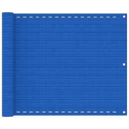 Διαχωριστικό Βεράντας Μπλε 75x600 εκ. από HDPE