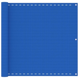 Διαχωριστικό Βεράντας Μπλε 90x600 εκ. από HDPE